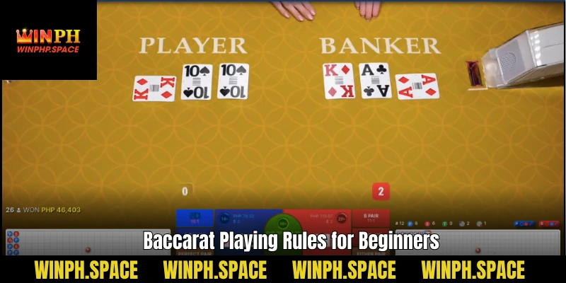 Baccarat Playing Rules for Beginners
