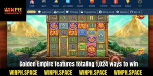 Golden Empire features totaling 1,024 ways to win