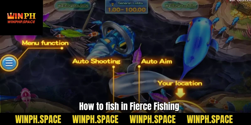 How to fish in Fierce Fishing