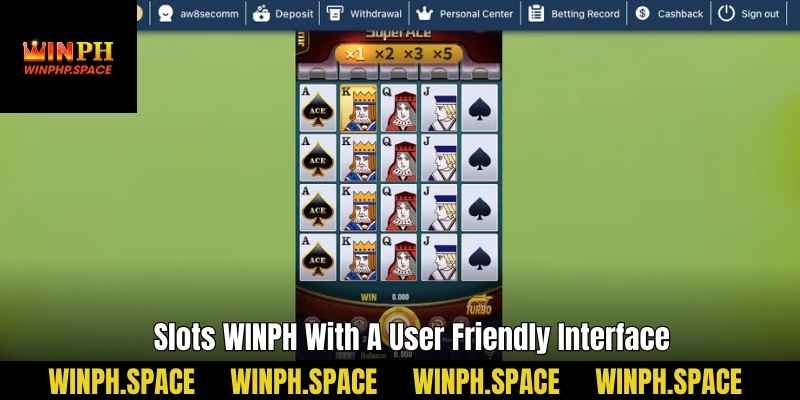 Slots WINPH With A User Friendly Interface