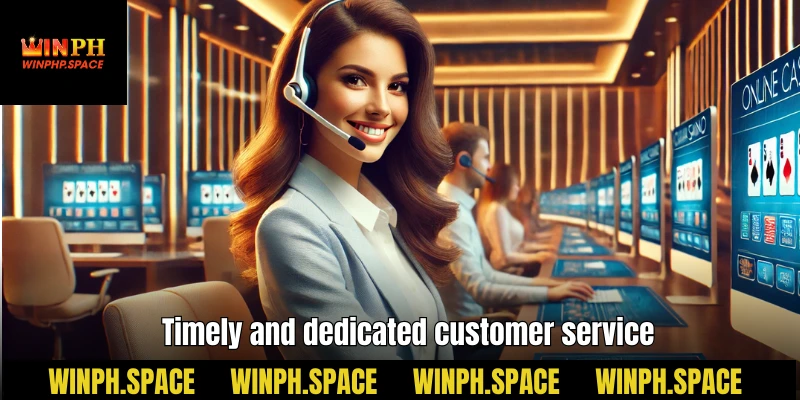 Timely and dedicated customer service